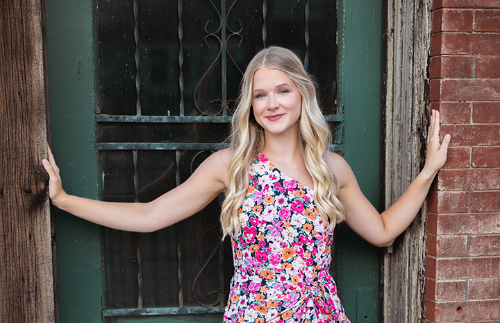 Senior portrait session